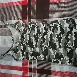 Camo tank top